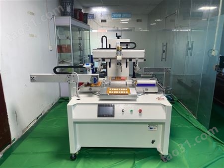 钦州市丝印机厂家 质量可靠 PVC胶片网印机 玻璃面板印刷机