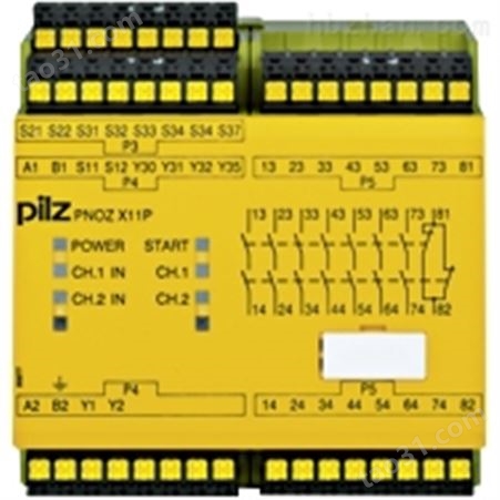 Pilz皮尔兹继电器751124PNOZs4.1C24VDC3n/o1n/c
