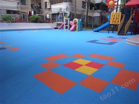 云南悬浮地垫 室外 幼儿园跑道专用悬浮塑胶 户外 防滑悬浮拼装地板