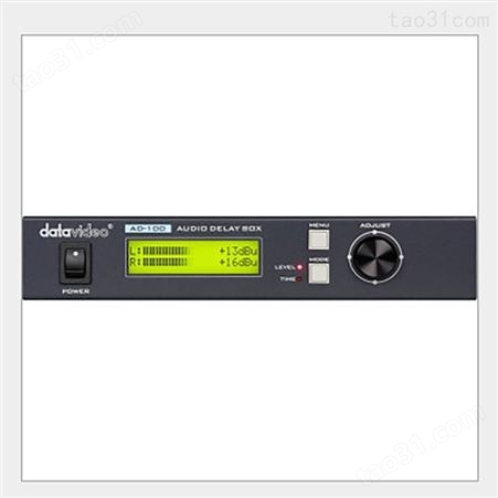 厂商datavideo洋铭音频延迟器声音AD-100M 带48V声音延迟输出设备