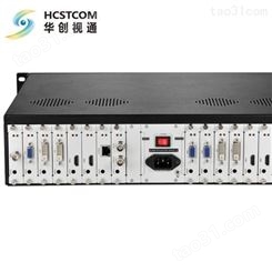 高清混合矩阵 支持SDI DVI HDMI VGA 视频输入输出 插卡式高清混合矩阵 支持网络和232控制 北京华创视通