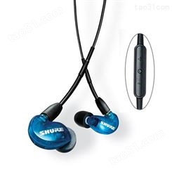 Shure/舒尔 SE215 音乐降噪耳机入耳式运动蓝牙耳机隔音
