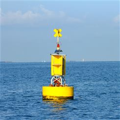 滚塑定制海洋浮标 不锈钢和塑料组合式航标