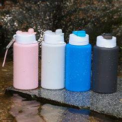 硅胶户外产品KEAN品牌硅胶水杯 礼品水瓶便携折叠杯礼品定制咖啡杯现货硅胶杯