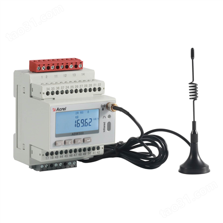 无线计量仪表 安科瑞ADW300 支持2G/NB/4G通讯功能 远程传输