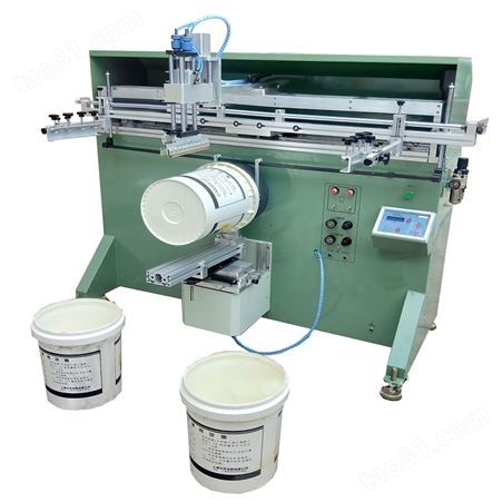 玉林市丝印机厂家 安全可靠 花盆丝印机 电饭煲内胆移印机