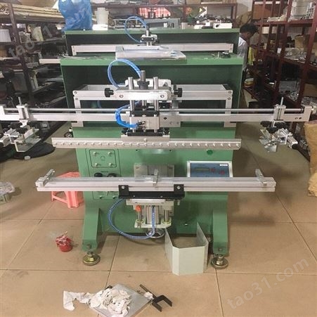 广州市丝印机厂家 放心省心 铁管滚印机 铝管丝网印刷机
