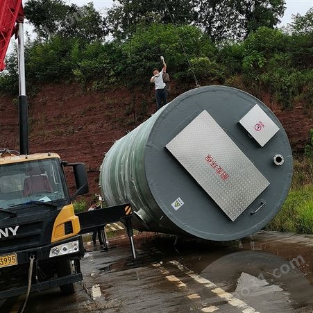 湖南2500m3/d智能一体化污水提升泵站
