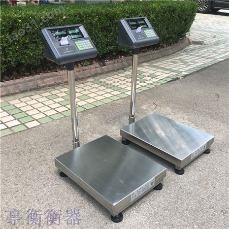 TCS-30kg电子秤，上海带打印功能电子台秤