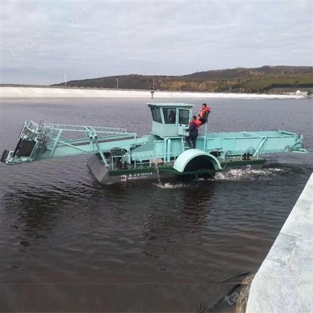 全自动割草船 万成FT-045湖面湖泊割草机 性能稳定
