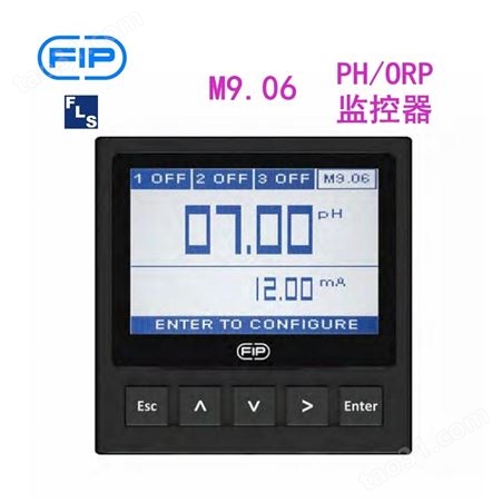 FIP（FLS） M9.06 PH＆ORP监控变送器仪表