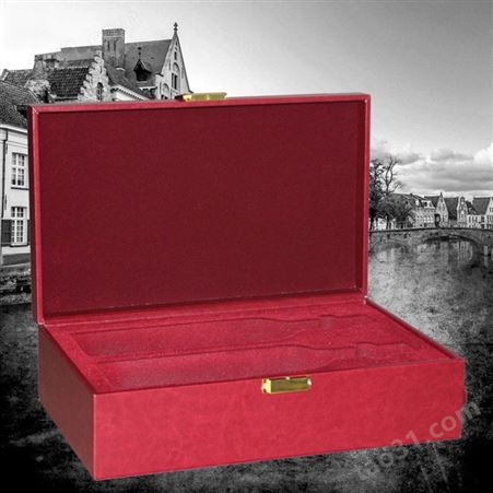 红酒盒批发 定做皮盒 皮盒礼品盒厂家