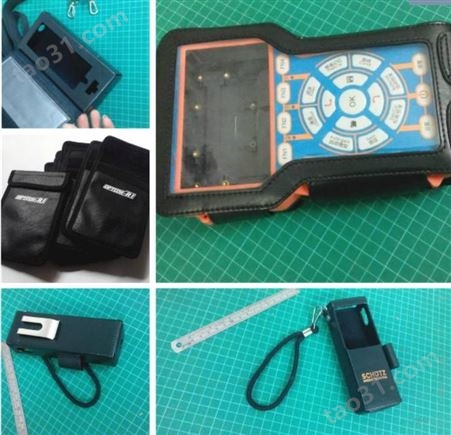 深圳皮具厂生产超声波探伤仪保护套仪器收纳包