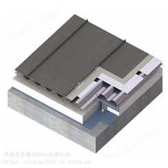 海口0.9mm铝镁锰板 双锁边屋面35-410型 压型金属板