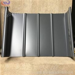 65-300型铝镁锰板生产 抗风防水金属屋面 直立锁边铝镁锰板