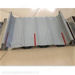 福建漳州 屋面板厂家 0.9mm铝镁锰板 65/400直立锁边金属板 多亚供应