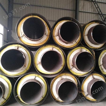耐高温钢套钢蒸汽保温管 钢套钢蒸汽复合保温管 杰胜 钢套钢保温钢管 批发市场