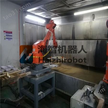 跟踪喷涂机器人供应商 东莞海智喷涂机器人
