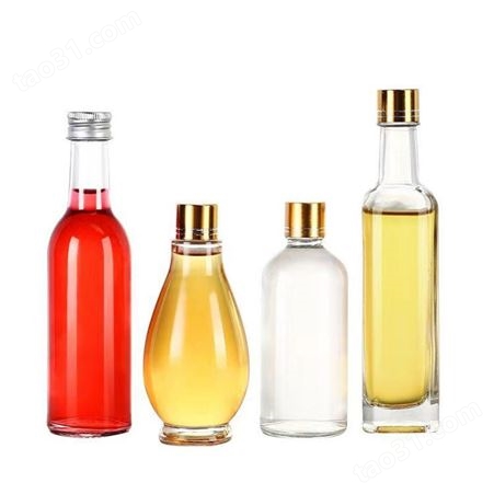 异形玻璃瓶定制工艺酒瓶 定做徐州亚特原厂直销