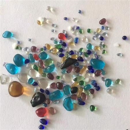 玻璃珠生产厂家直供 透明玻璃珠 彩色玻璃珠 规格齐全 日进矿产