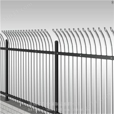 许昌襄城生产铁艺围墙护栏 加工塑钢方管铁栏杆护栏
