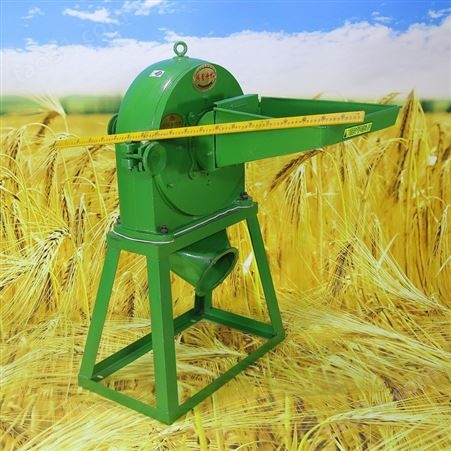 天申环保供应9FC-宽35斜斗粉碎机 商用玉米打粉机 多功能五谷杂粮磨粉机