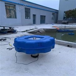 水层表面曝气增氧机 浮筒式安装曝气设备 RPQ喷泉曝气增氧机 直连式结构使用后命长 河道曝气机