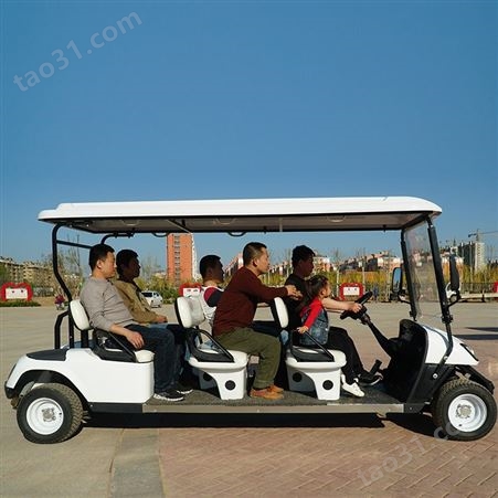 厂家 8座电动观光车 四轮旅游观光车 景区高尔夫球车