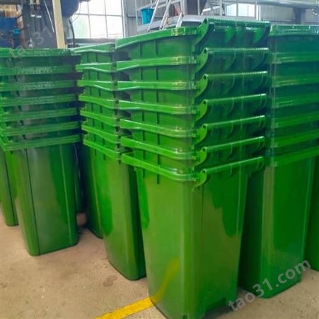 生产出售 户外分类塑料垃圾桶 长方形垃圾桶 欢迎来电详询 加厚挂车垃圾桶