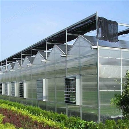 黑龙江哈尔滨DX3280物联网智能玻璃温室 农业自动化灌溉温室大棚价格 温室风机湿帘改造定制 中农智造