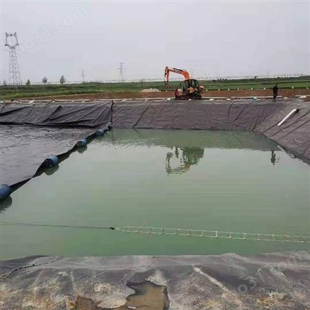 沼气发酵池 现货供应双光面HDPE土工膜 养殖土工膜