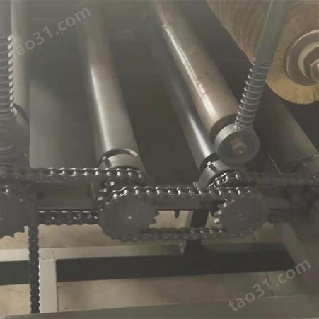 顺昌机械 木工侧边拉丝机 PVC 可调节型上下打磨