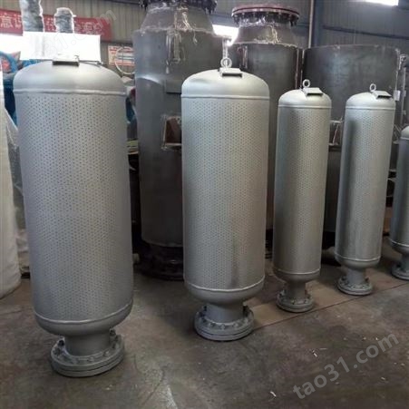 吉鑫机械设备 锅炉汽包排汽消声器 氧气放空消声器 降噪设备