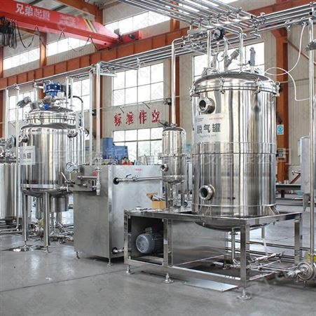 中型酸奶生产线 酸奶生产线工作原理 酸奶加工设备生产线供应
