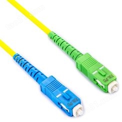 胜为光纤跳线 工程电信级SC/APC-SC/UPC单模单芯光纤线 3米
