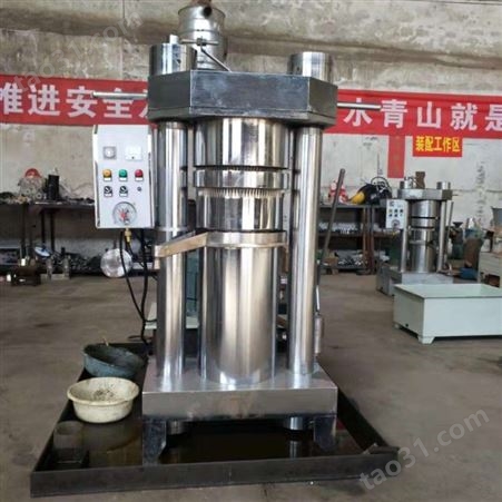 芝麻核桃榨油机 可可脂液压榨油机 石榴籽葡萄籽液压榨油机