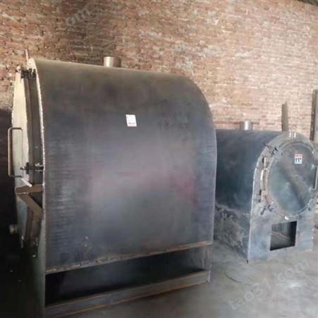 自燃式耐火碳化炉 木材炭化设备秸秆木炭机 烧烤用碳干燥机器