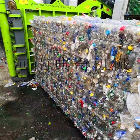 打包机生产厂家 废纸板纸箱可乐瓶塑料瓶打包成型机 废品压块机