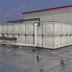 春田环保 生产 玻璃钢水箱 30立方室外消防玻璃钢水箱 使用寿命长