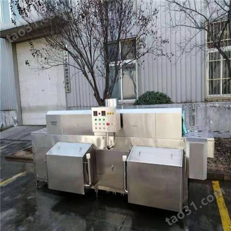 淄博智能洗筐机厂家 盘筐清洗设备 高压蒸汽清洗设备