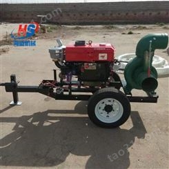 农用柴油机200mm 抽水泵防汛水泵18马力离心抽水机