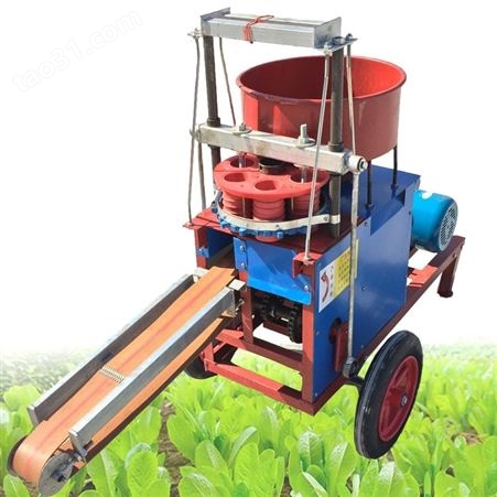 产量高小型制钵机 小型家用装土机 树苗移栽压钵机