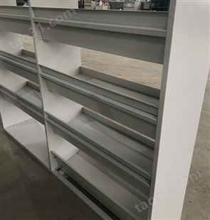 图书车定制图书架 六层图书架  单面嵌入式图书架