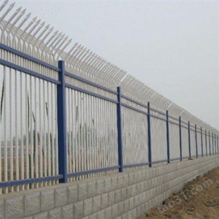 铁艺护栏围栏锌钢护栏别墅小区围墙栏杆庭院学校镀锌隔离栅栏户外