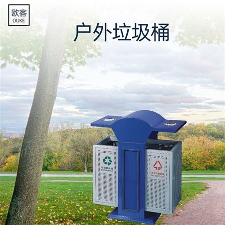 户外垃圾桶 室外分类垃圾箱 广场景区环保果皮箱