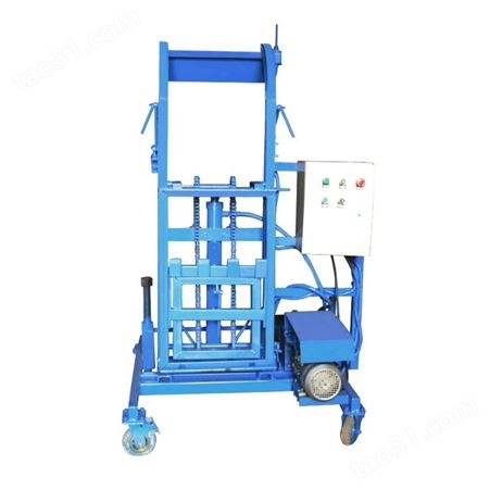 移动式液压垃圾提升机 工地电动单元堆高上料机 尺寸可根据客户需求定制