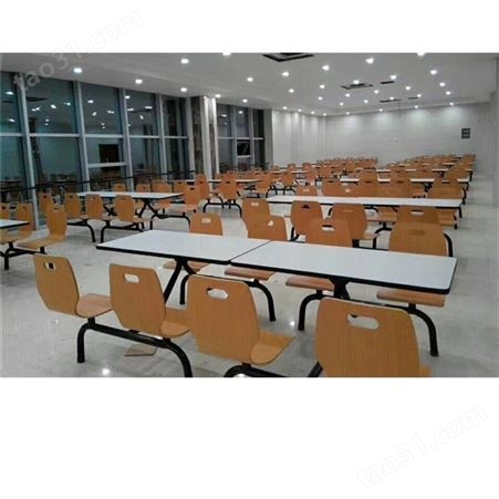 学校8人餐桌椅   重庆定制餐桌椅