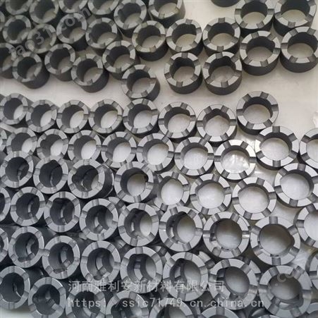 陶瓷底座 黑色陶瓷 ssic陶瓷 常压碳化硅底座 黑陶瓷底座 常压碳化硅轴套