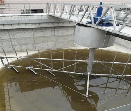 如克专业生产WNG型浓缩型全桥式刮吸泥机浓缩池悬挂式中心刮泥机