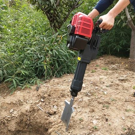 汽油树木挖树机/苗圃移栽挖树机/振动铲头式挖树机